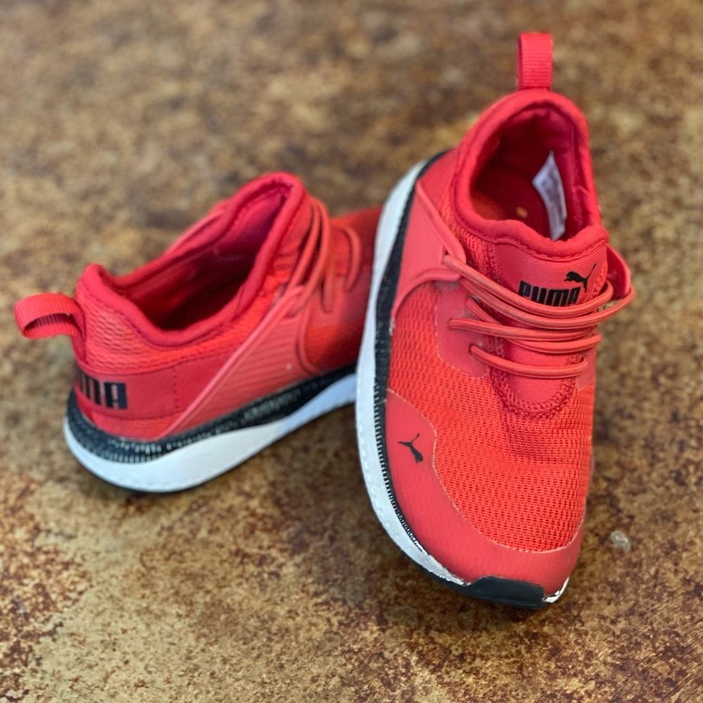 Puma Red Tennis Shoes
